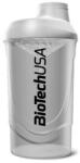 BioTechUSA Keverőpalack, 600ml, BIOTECH USA "Wave Shaker", átlátszó (24010101) - iconink