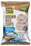 RiceUP! Rizschips RICE UP sós és borsos 60g - iconink