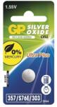 GP Batteries GP SR1154 (357/S76E/SR44) ezüst-oxid gombelem 1db/bliszter (B3357F1) - iconink