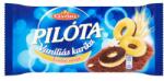 Győri Vaníliás karika, 300 g, GYŐRI " Pilóta", étcsokoládés (640420) - iconink