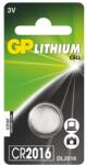 GP Batteries GP CR2016 lítium gombelem 1db/bliszter (B15161) - iconink