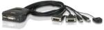 ATEN CS22D-A7 2PC USB DVI KVM Switch (CS22D-A7) - iconink
