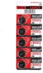 Maxell CR2025 Lítium Gombelem 5db/csomag (MCR2025_5) - iconink