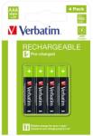 Verbatim Tölthető elem, AAA mikro, 4x950 mAh, VERBATIM (49514) - iconink
