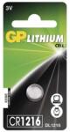 GP Batteries GP CR1216 lítium gombelem 1db/bliszter (B15651) - iconink