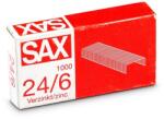 Sax Tűzőkapocs, 24/6, cink, SAX, 1000db/doboz (7330004000) - iconink