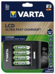 VARTA 57685101441 LCD Ultra Fast Charger/4db AA 2100mAh akku/akku töltő (57685101441) - iconink