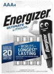 Energizer Elem, AAA mikro, 4 db, Lítium, ENERGIZER "Ultimate Lithium (639171) - iconink