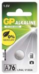 GP Batteries GP LR44 (A76) alkáli gombelem 1db/bliszter (B13762) - iconink