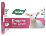 Tento Toalettpapír, 3 rétegű, 16 tekercses, TENTO "Ellegance Pink Decor", fehér (229386) - iconink