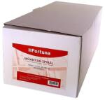 Fortuna Iratspirál műanyag FORTUNA 14mm 81-100 lap fekete 100/dob - iconink