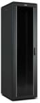 Lande LN-FS42U6080-BL-111 DYNAmic 19" 42U 600x800 fekete álló rack szekrény (LN-FS42U6080-BL-111) - iconink