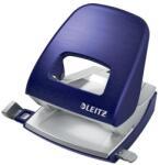 Leitz Lyukasztó, kétlyukú, 30 lap, fém, LEITZ "Nexxt Style, titánkék (50060069) - iconink