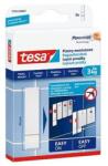 tesa Ragasztócsíkok, utántöltő, TESA "Powerstrips®", sima felületekre, 6db/bliszt (77761-00007-20/00) - iconink