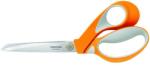 Fiskars Olló, általános, 23 cm, FISKARS "RazorEdge Softgrip", narancssárga (1014578) - iconink