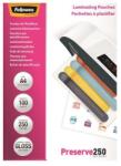Fellowes Meleglamináló fólia, 250 mikron, A4, fényes, 100 db, FELLOWES (5401802) - iconink