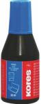 Kores Bélyegzőfesték, 28 ml, KORES, kék (71308) - iconink