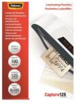 Fellowes Meleglamináló fólia, 125 mikron, 83x113 mm, fényes, 100 db, FELLOWES (5307101) - iconink
