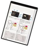 Tarifold Bemutatótábla, mágneses, A4, PVC, TARIFOLD "Individual", fekete, 5db/cs (F194607) - iconink