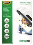 Fellowes Meleglamináló fólia, 100 mikron, A3, fényes, 100 db, FELLOWES (5351205) - iconink
