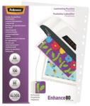 Fellowes Meleglamináló fólia, lefűzhető, 80 mikron, A4, fényes, 100 db, FELLOWES (5452502) - iconink