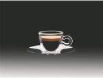  Espresszos csésze rozsdamentes aljjal, duplafalú, 6, 5cl, 2db-os szett, "Thermo (1210TRM004)