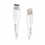 SBS USB-C/Lightning kábel 18W 2m, fehér (TECABLELIGTC2W) (TECABLELIGTC2W)