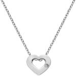 Hot Diamonds Colier de argint cu inimă Amulete DP747