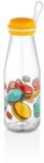 HANE IRIS Macaron üveg palack 720ml, zöld, fukszia, narancs vagy citromsárga színű HN-1774 (HN-1774) - bestbyte