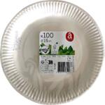 Auchan optimum deszertes tányér 18 cm 100db