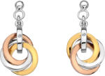 Hot Diamonds Cercei din argint Trio Rose Gold DE389