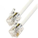Use Bliszter Home T 5-10WH/X telefoncsatlakozó kábel, 6P4C, dugó-dugó, 10m (T 5-10WH/X)