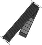 Fixed Sportos nylonszíj Apple Watch Ultra 49mm-es okosórához, sötétszürke (FIXNST2-1029-GR) (FIXNST2-1029-GR)