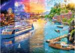 Trefl 10860 - River cruise - Angelo Bonito - 1000 db-os puzzle (10860)
