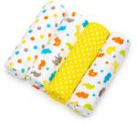 T-TOMI textilpelenka, Yellow giraffe