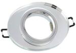 VITO Spot Light Fixture Recessed Mounted Crystal-E Ellipse Chrome & Glass Gu5.3 Mr16 Φ80X22mm 2012080 VITO (2012080)