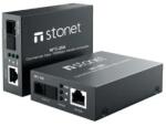 Lancom Конвертор Stonet NFC-20A, 10/100Mbps RJ45 към 100Mbps SM SC влакно, 20км (NFC-20A)