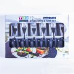 TOO KT-390 DALLAS 12 db-os steak kés és villa készlet (KT-390)