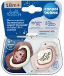 Canpol babies Canpol babies, Sleepy Koala, suzeta din silicon, simetrica, 18m+, 2 buc. , roz