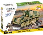 COBI II WW Sd. Kfz. 124 WESPE 10, 5 cm Leichte Feldhaubitze 18, 1: 28, 855 p, 3 f (CBCOBI-2598)