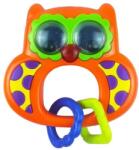 Baby Mix Детска дрънкалка със звук Baby Mix Сова оранжева (16825)
