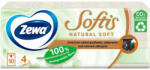 Zewa Softis Natural Soft 4 rétegű papírzsebkendő (10x9 db)