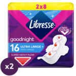 Libresse Ultra Goodnight Large Wings egészségügyi betét (4x8 db)