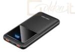 Vention Powerbank, Vention, FHKB0, 10000mAh, MicroUSB, USBC, 2xUSBA, 22.5W (black) (FHKB0)