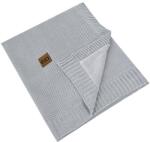 Eko Bambusz takaró szőrme béléssel Grey 100x80 cm - feedo
