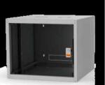 Legrand hálózati rackszekrény, 19" 12U SZÉL: 600 MÉLY: 450 MAG: 626 szürke egyré (EVO12U6045) - carbonsolar