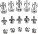 NEEWER 3x5db Fotós Csavaros átalakító adapter - 1/4" 3/8" csavarkészlet (15db) (10086898)