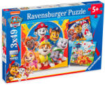 Ravensburger Puzzle Ravensburger din 3 х 49 piese - Paw Patrol (05048) Puzzle