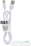  Cable USB A to Type C 2.0 C366 (connector long : 8mm) 1 m white