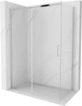Mexen Omega tolóajtós zuhanykabin 130 x 70 cm, Átlátszó, Króm - 825-130-070-01-00 (825-130-070-01-00)